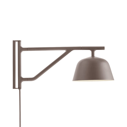 Ambit Wall Light in Taupe.