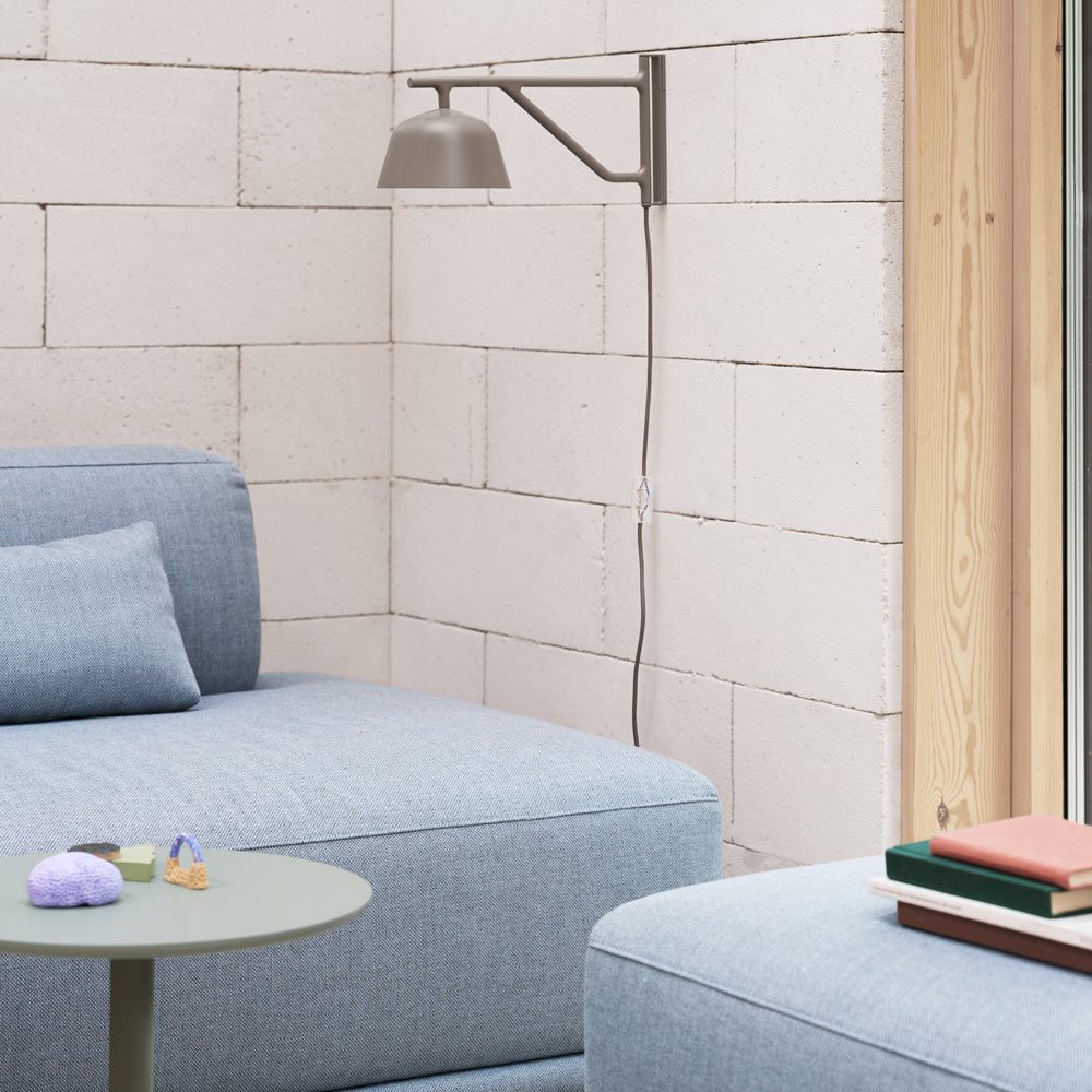 Ambit Wall Light in living room.