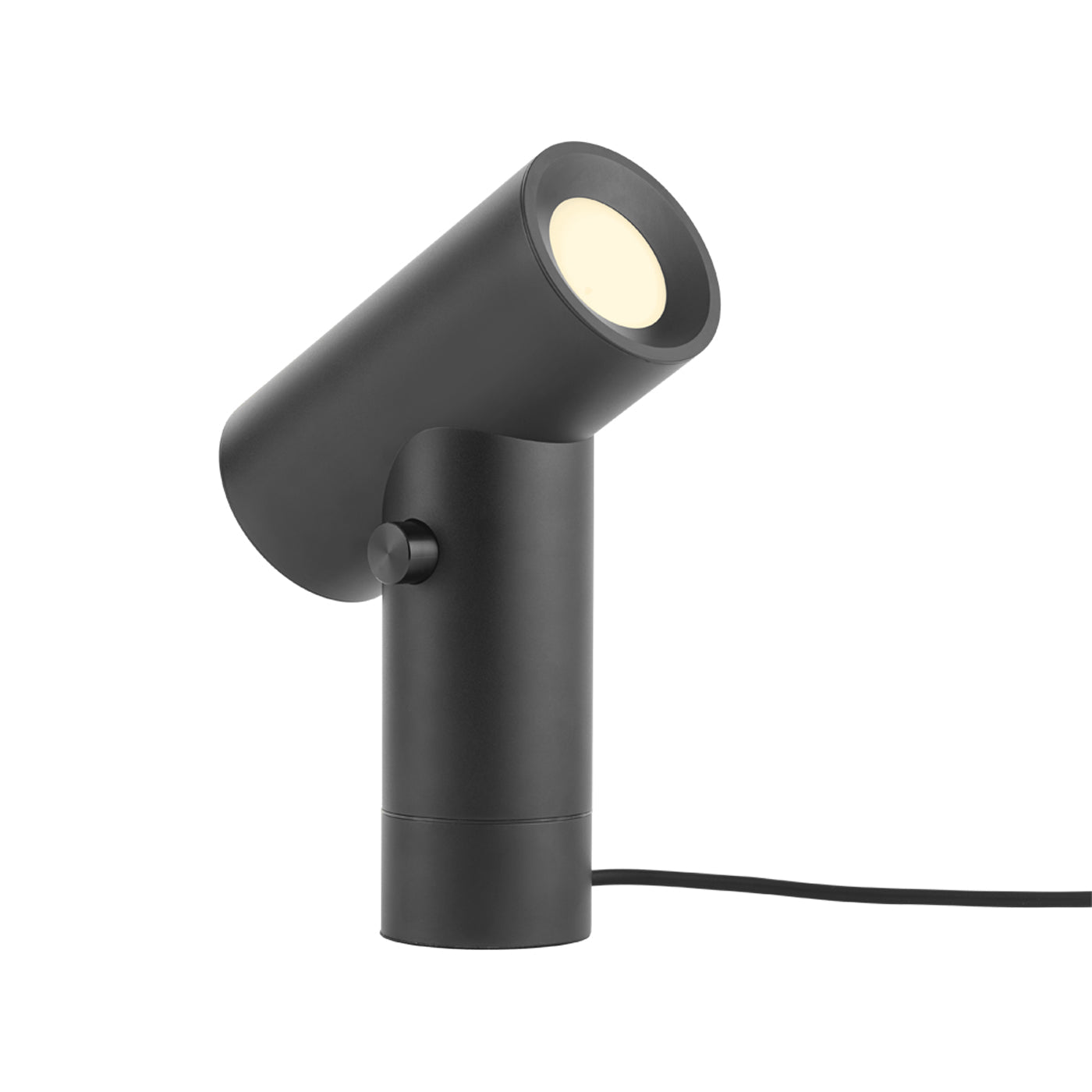 Beam LED Table Lamp in Black (10.3-Inch).