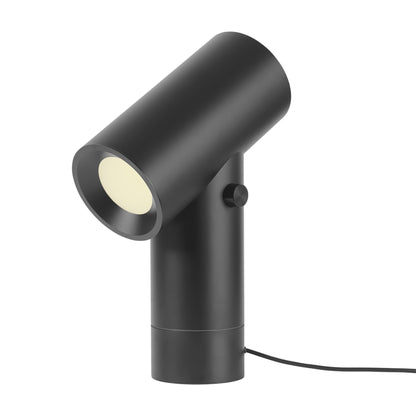 Beam LED Table Lamp in Black (17.8-Inch).