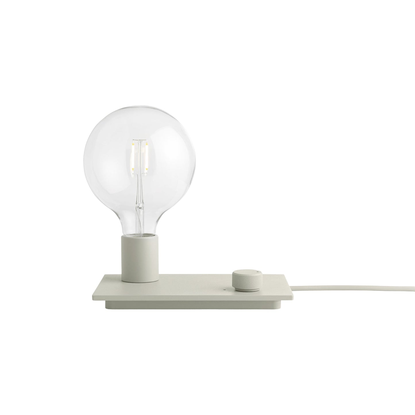Control Table Lamp in Grey.