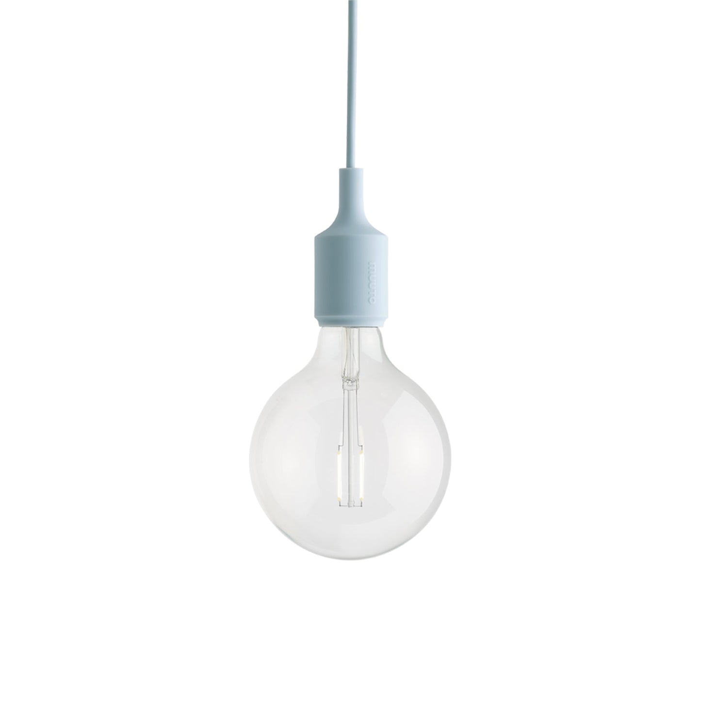 E27 Pendant Light in Light Blue.