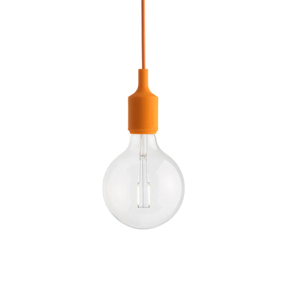 E27 Pendant Light in Light Orange.