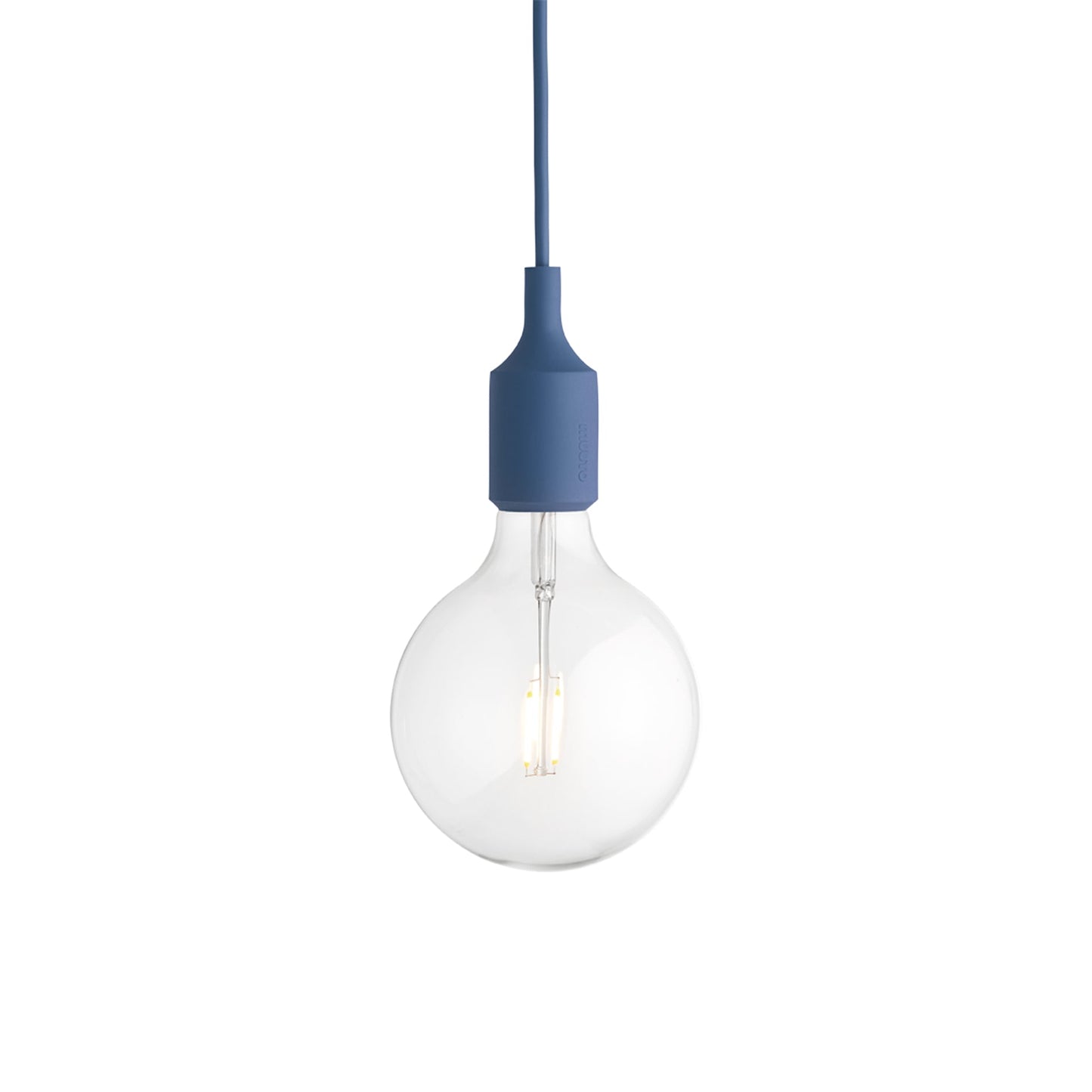 E27 Pendant Light in Pale Blue.