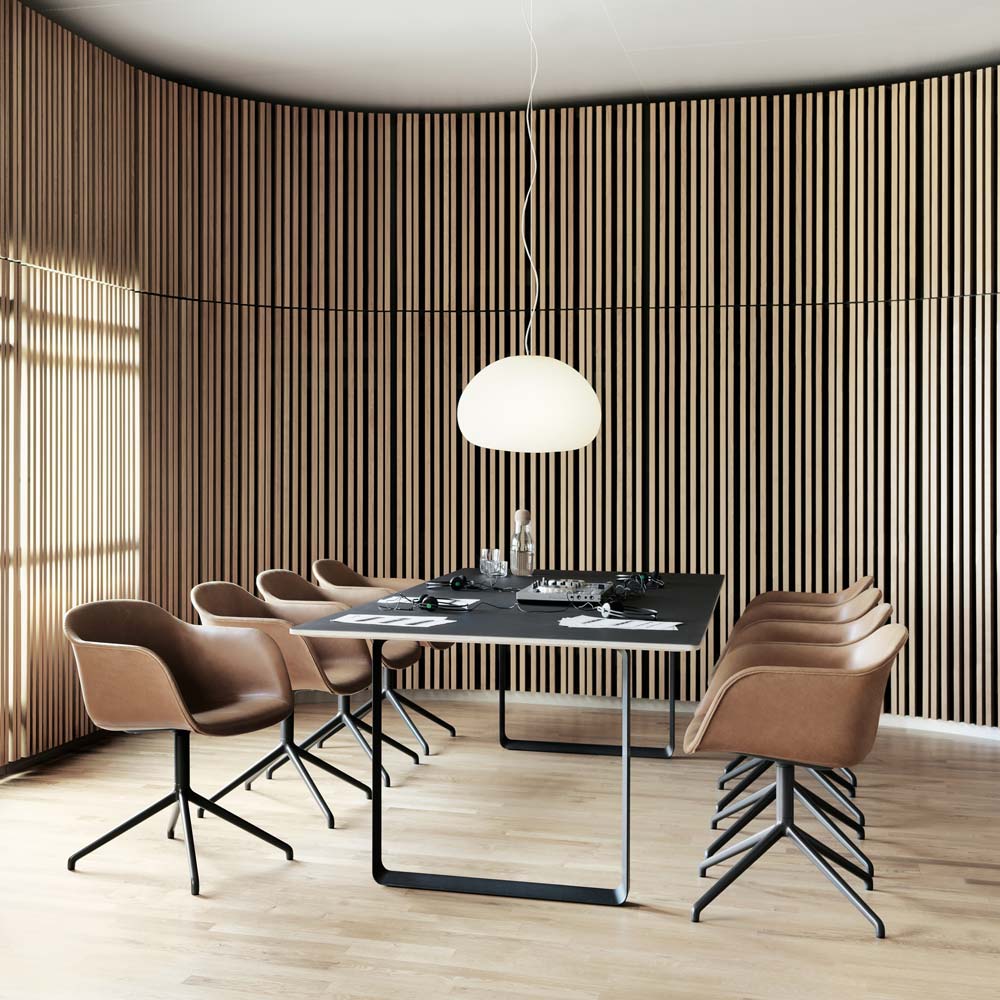 Fluid Pendant Light in office.