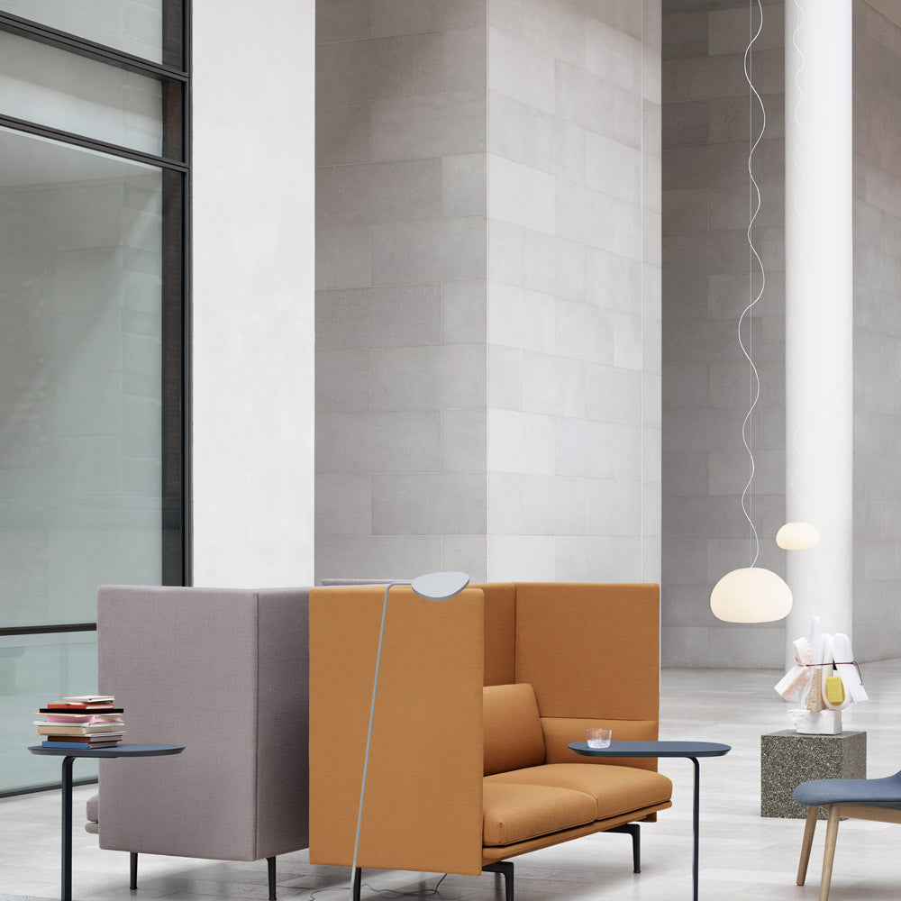 Fluid Pendant Light in living room.
