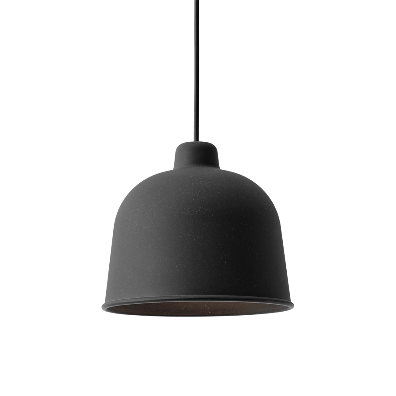 Grain Pendant Light in Black.