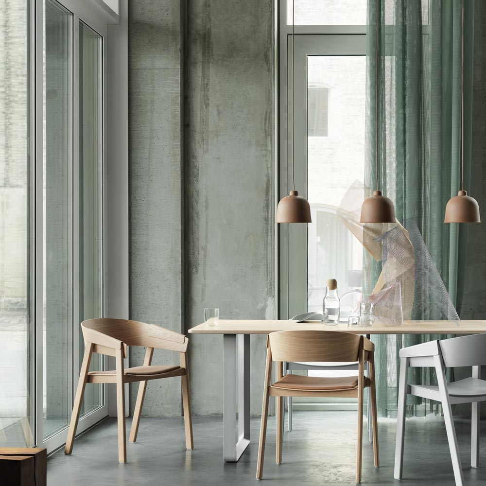 Grain Pendant Light in dining room.