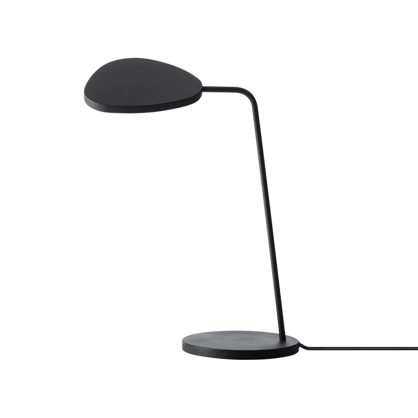 Leaf LED Table Lamp in Black.
