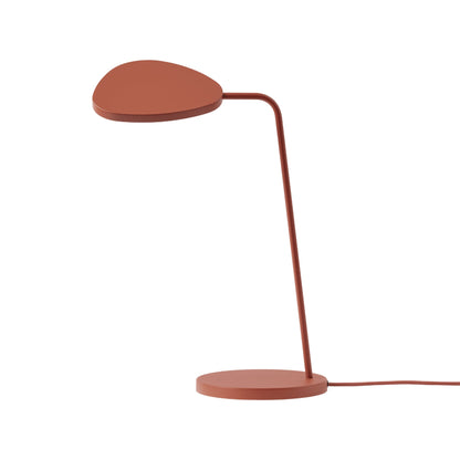 Leaf LED Table Lamp in Copper Brown.