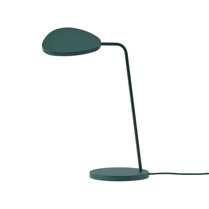 Leaf LED Table Lamp in Dark Green.