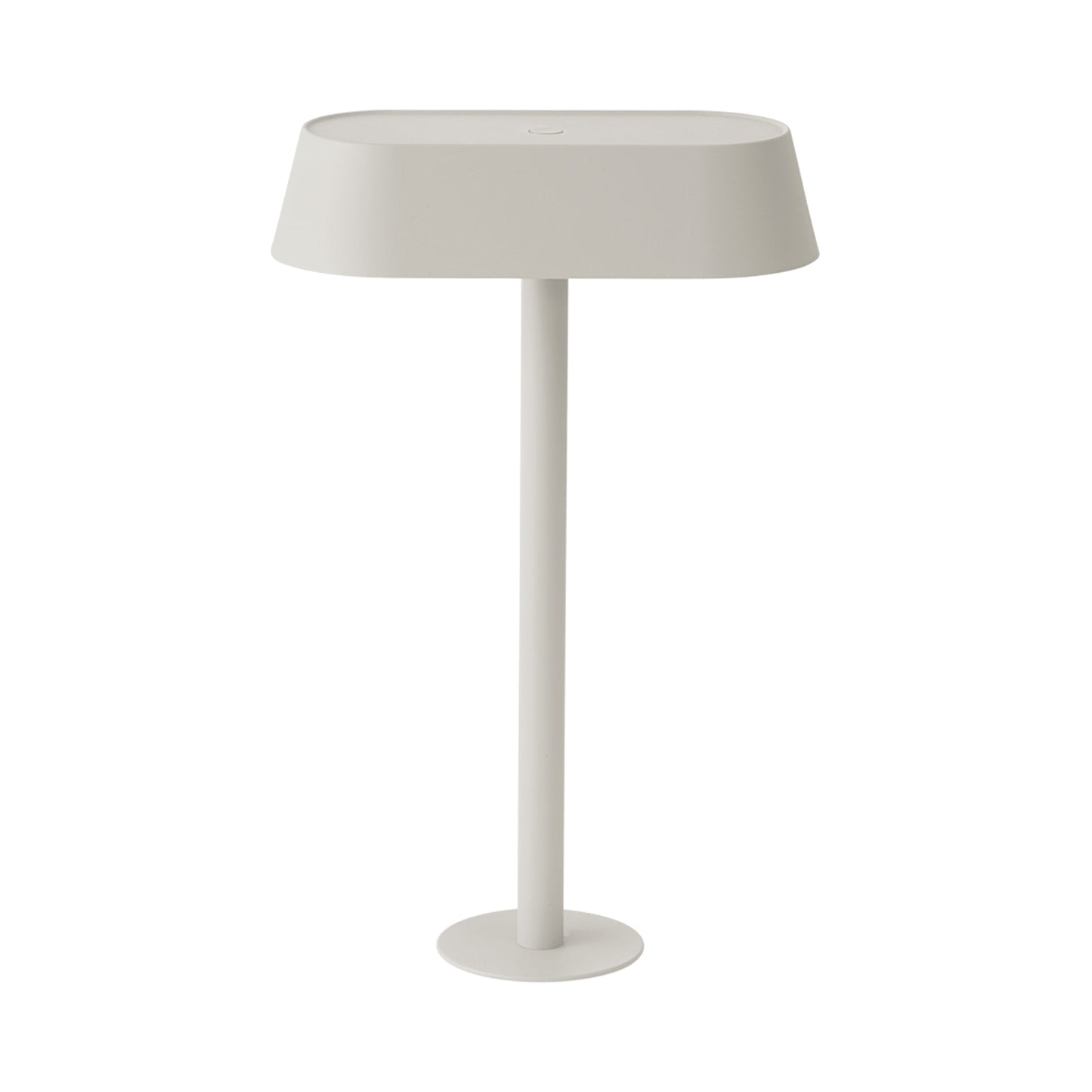 Linear Mounted LED Table Lamp in Grey (9.1-Inch).