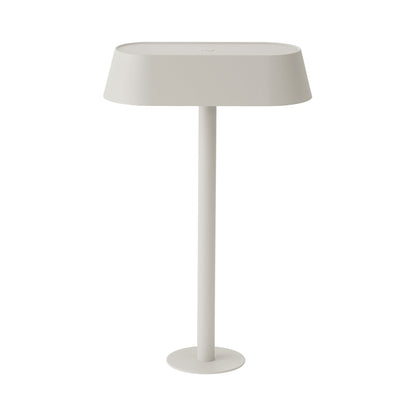 Linear Mounted LED Table Lamp in Grey (9.1-Inch).