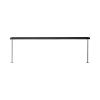 Linear Mounted LED Table Lamp in Black (82.4-Inch).