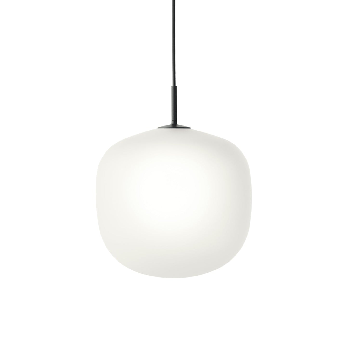 Rime Pendant Light in Black (14.6-Inch).