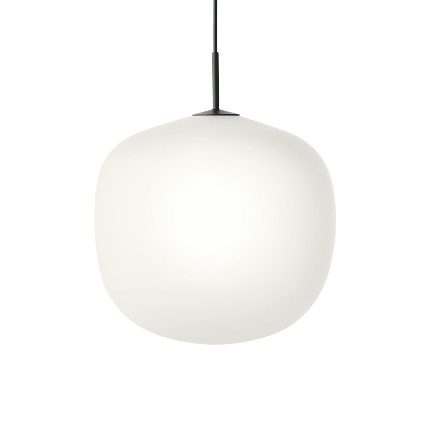 Rime Pendant Light in Black (17.7-Inch).