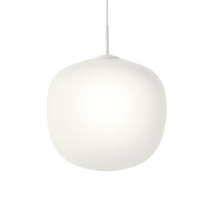 Rime Pendant Light in White (17.7-Inch).