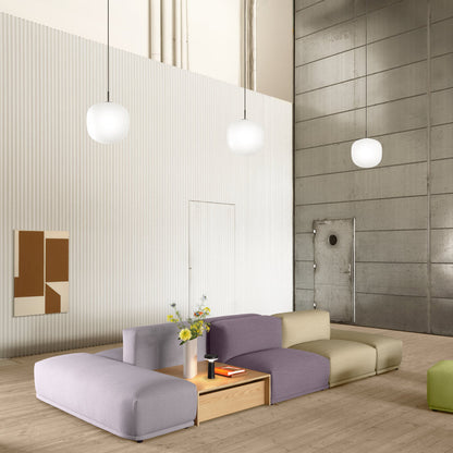 Rime Pendant Light in living room.