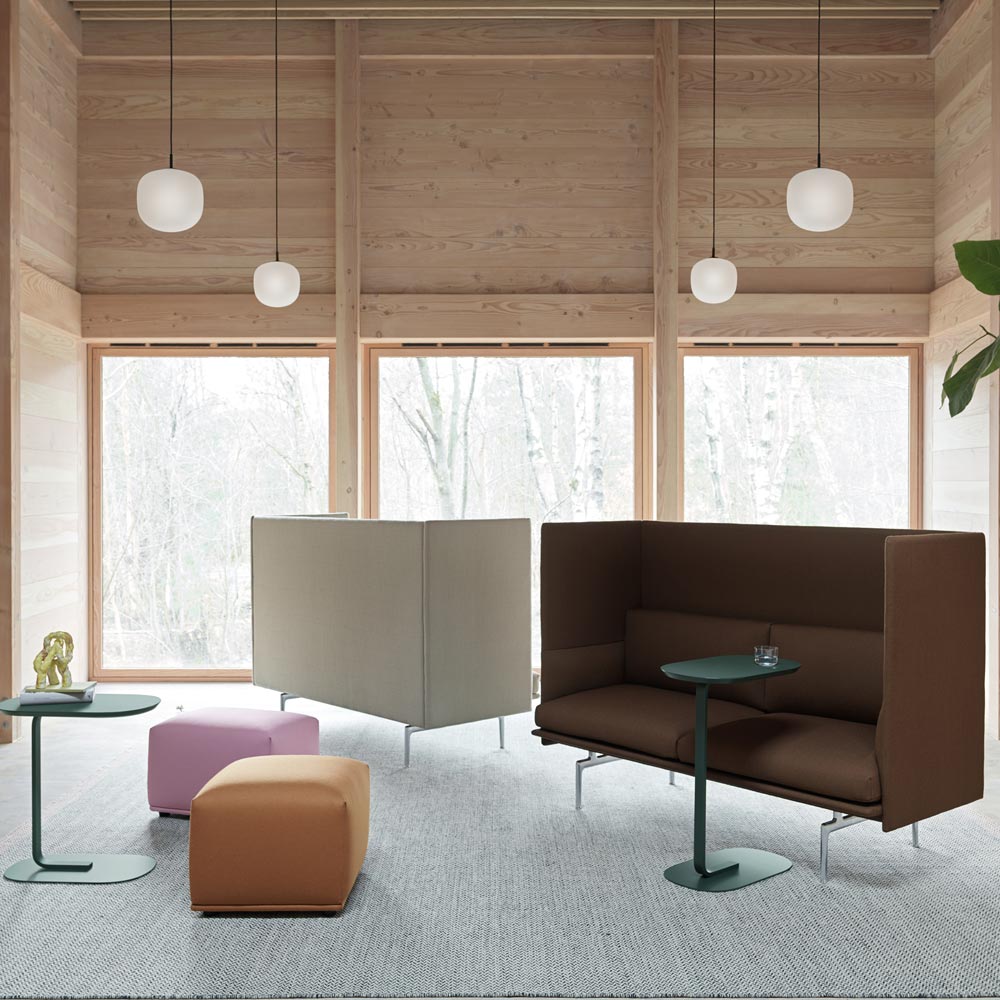 Rime Pendant Light in waiting room.