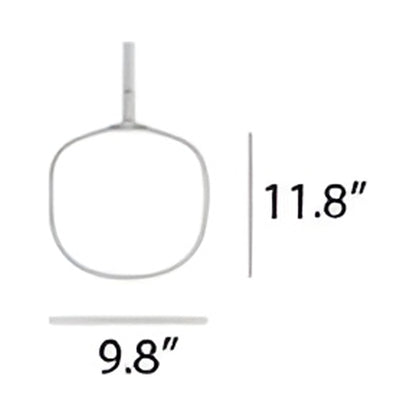 Rime Pendant Light - line drawing.
