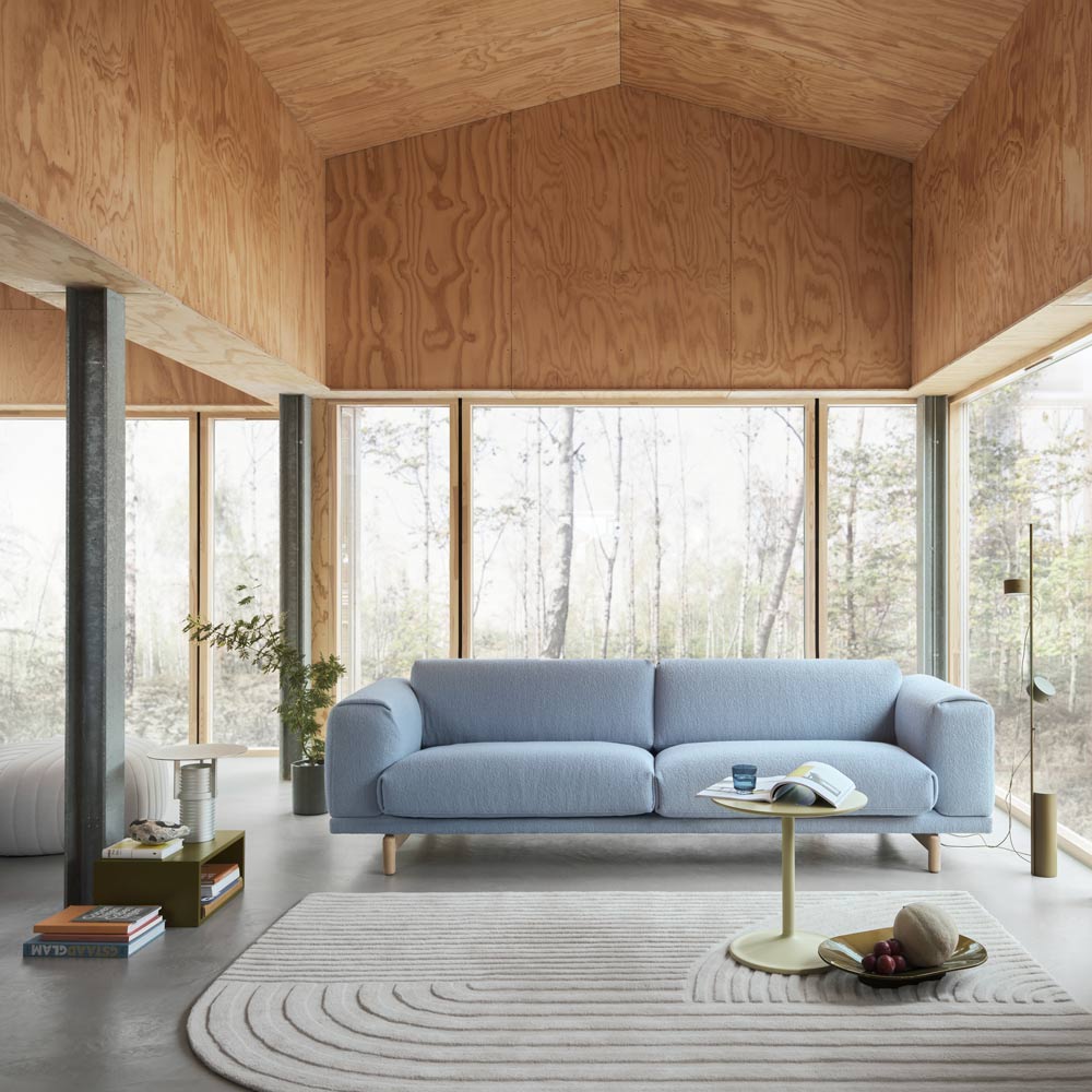 Set LED Table Lamp in living room.