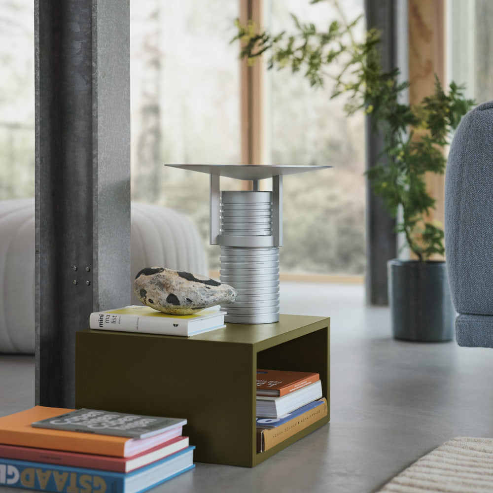 Set LED Table Lamp in living room.