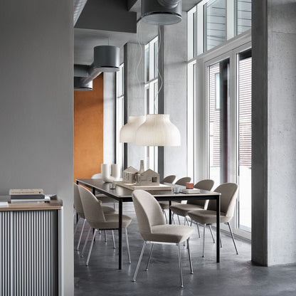 Strand Open Pendant Light in dining room.