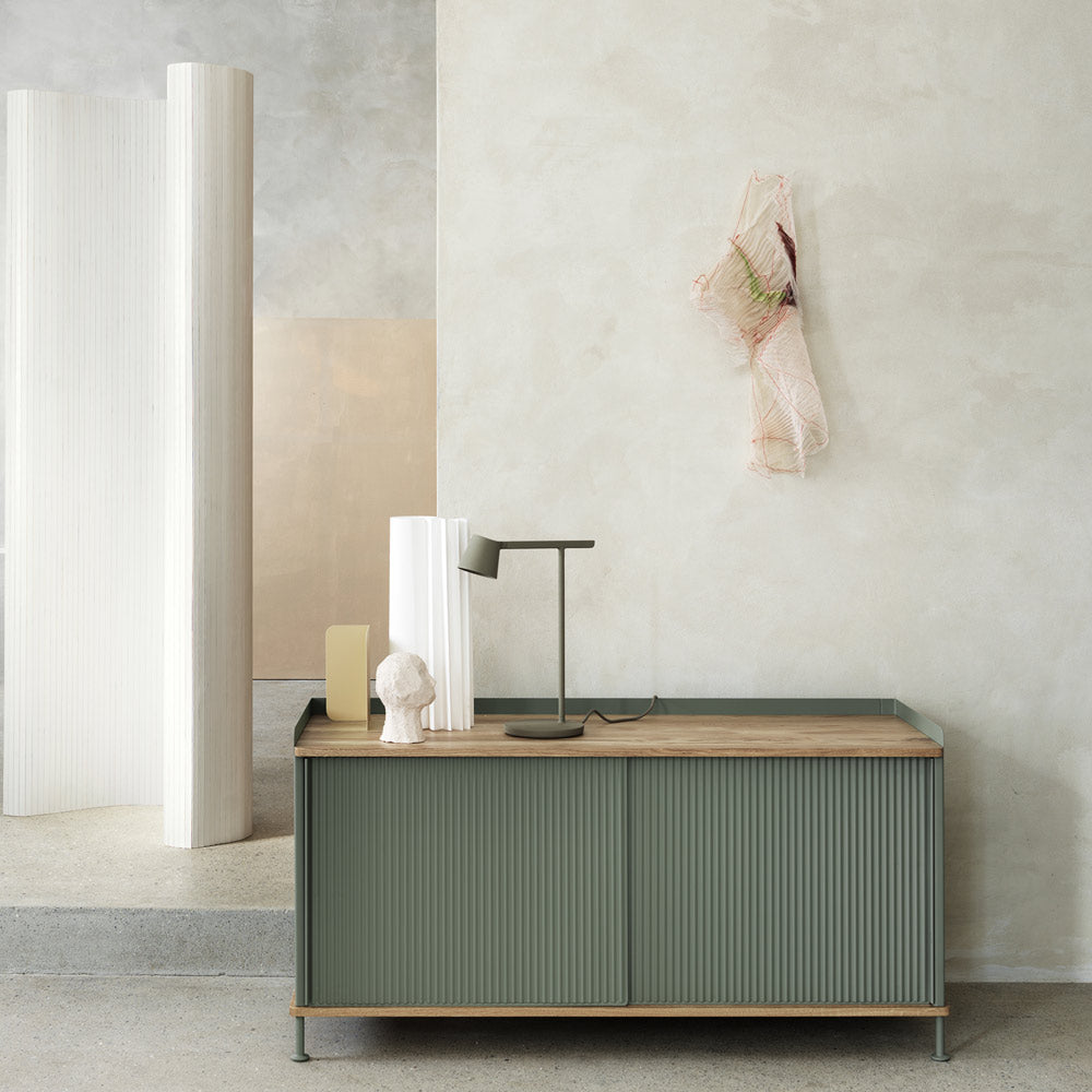 Tip LED Table Lamp in living room.