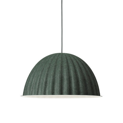 Under The Bell Pendant Light in Dark Green (21.7-Inch).