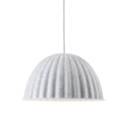 Under The Bell Pendant Light in White Mélange (21.7-Inch).