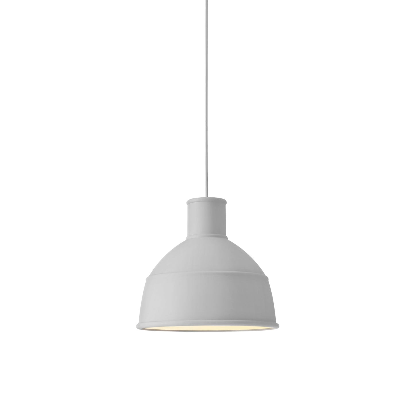 Unfold Pendant Light in Light Grey.