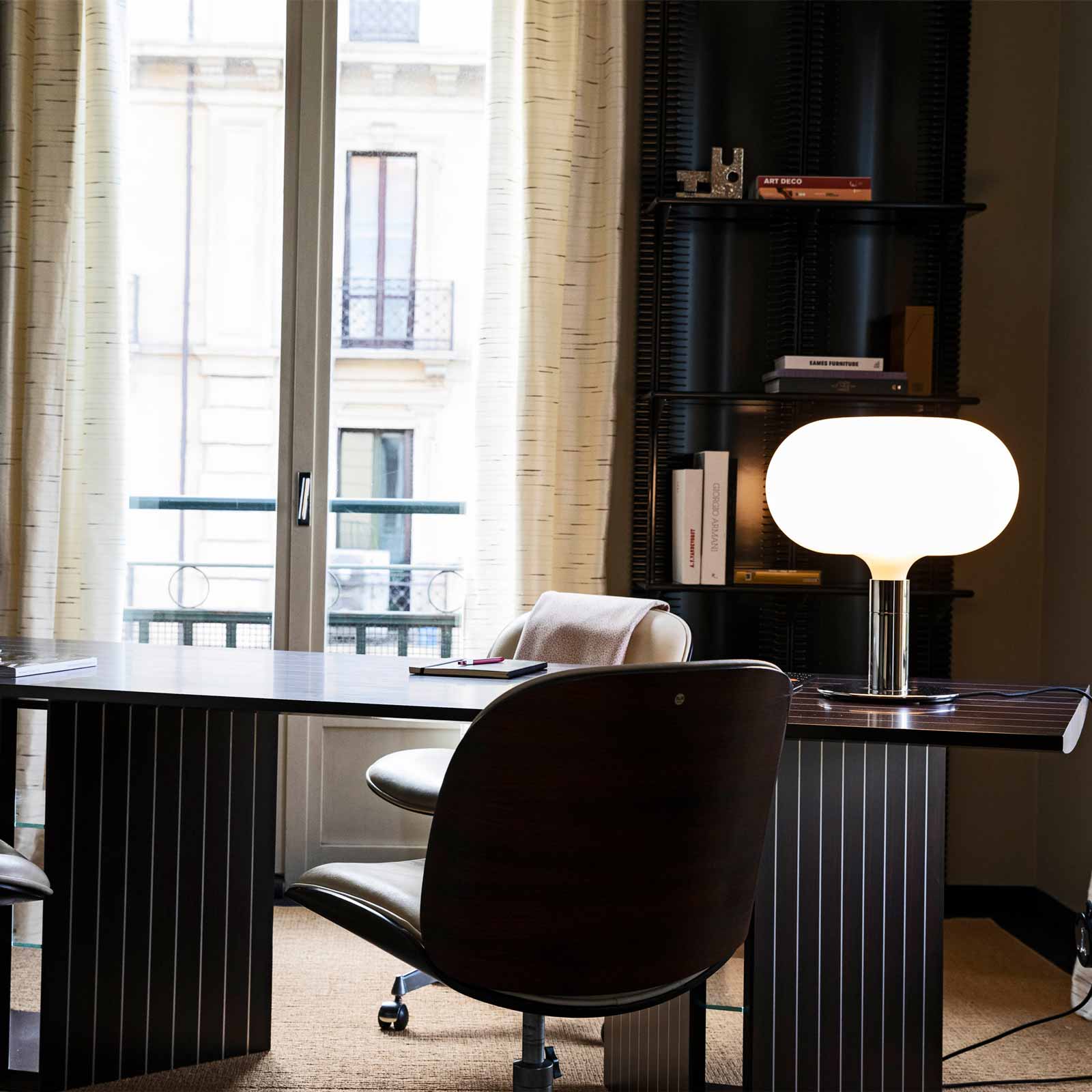 AM1N Table Lamp in office.