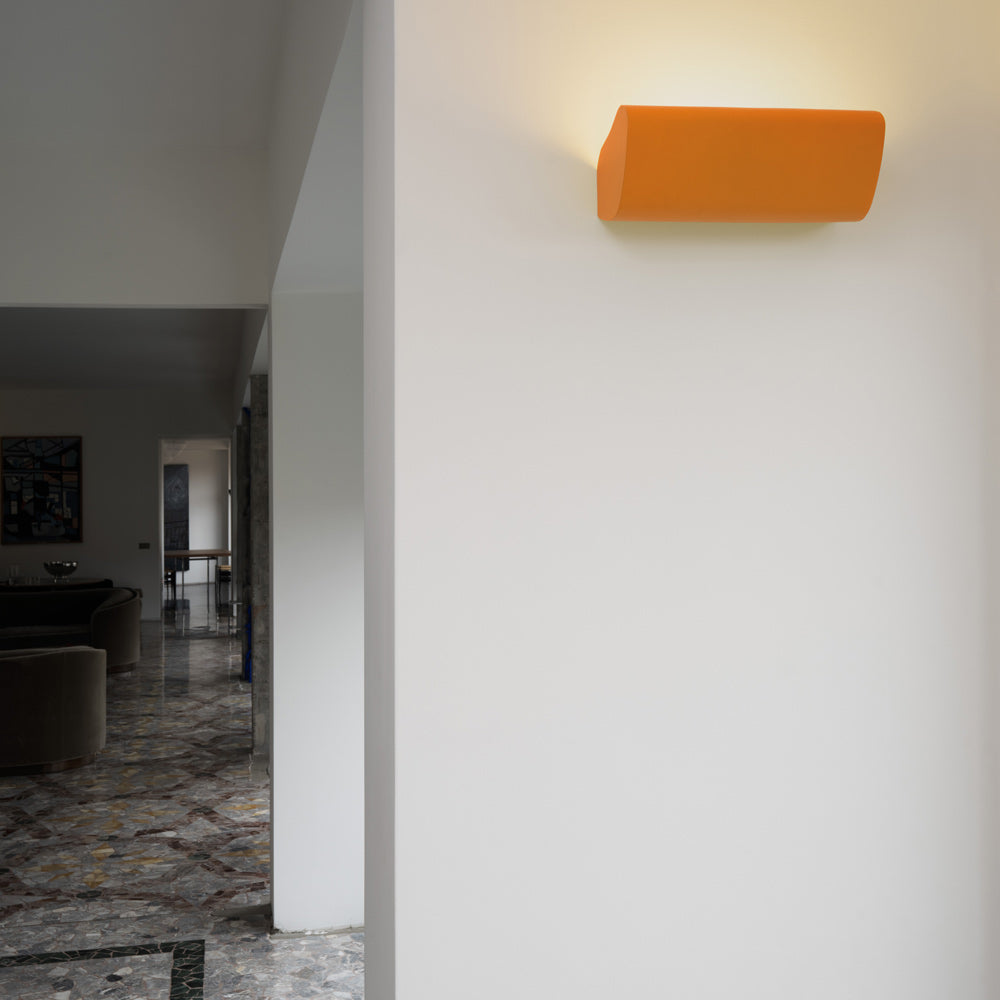 Applique Radieuse Wall Light in living room.