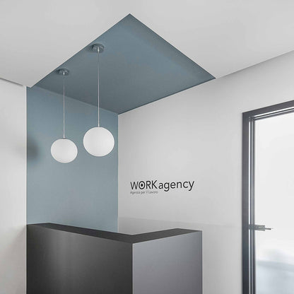 Asteroide Pendant Light in living room.