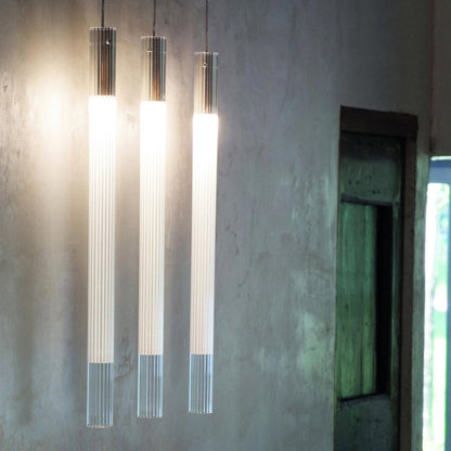 Ilium Pendant Light in living room.