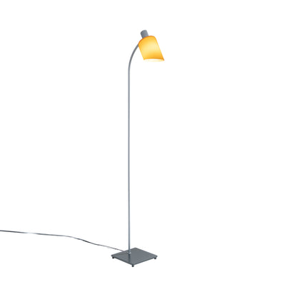 Lampe de Bureau Floor Lamp in Yellow.