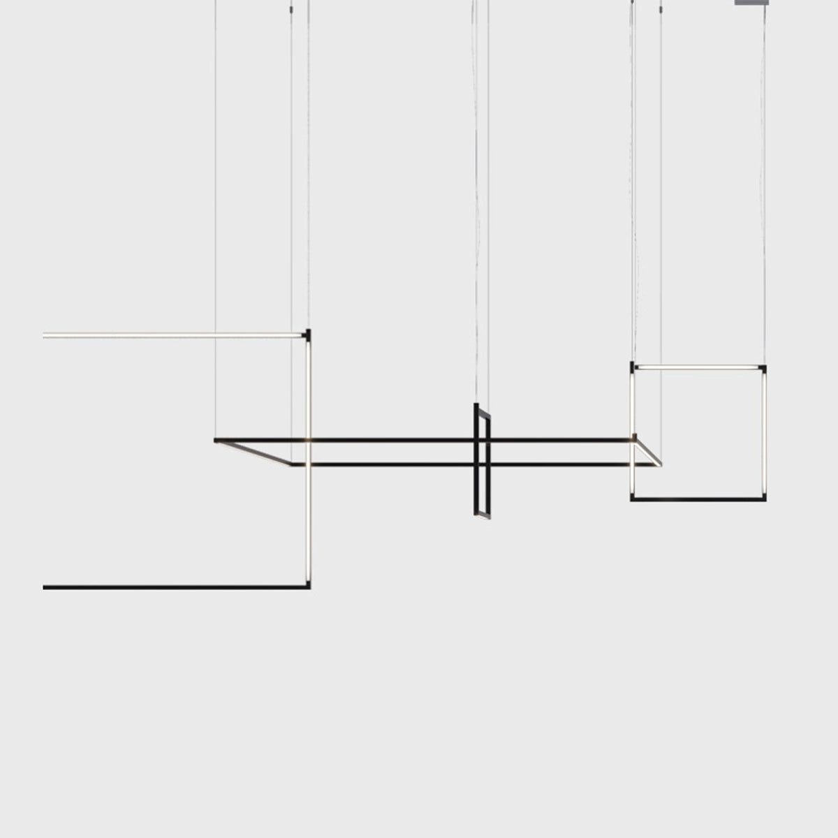 Linescapes Desk Matrix Horizontal LED Pendant Light in Detail.