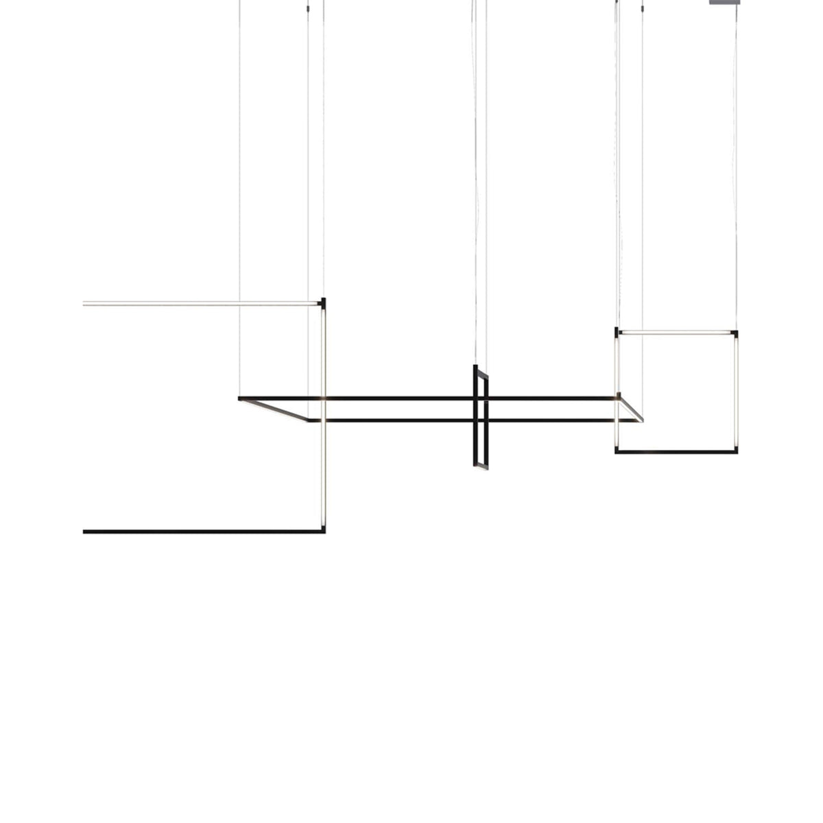 Linescapes Desk Matrix Vertical LED Pendant Light.