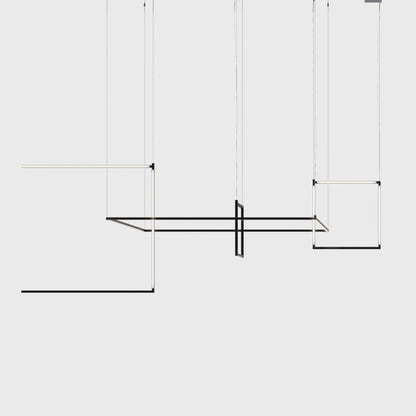 Linescapes Desk Matrix Vertical LED Pendant Light in Detail.