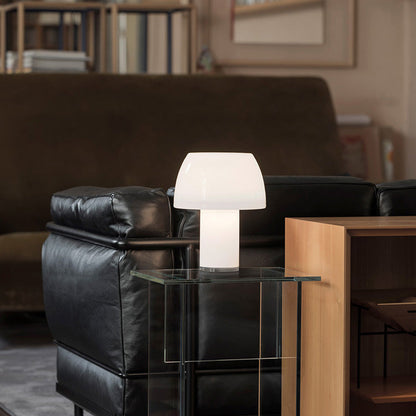 Lorosae LED Rechargeable Table Lamp in living room.