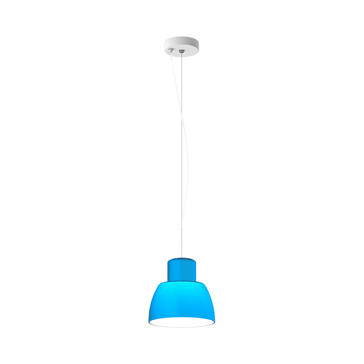 Lorosae Pendant Light in Ocean Blue (7.9-Inch).