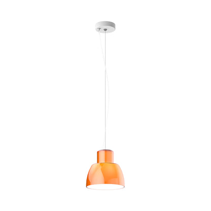Lorosae Pendant Light in Sicilian Orange (7.9-Inch).