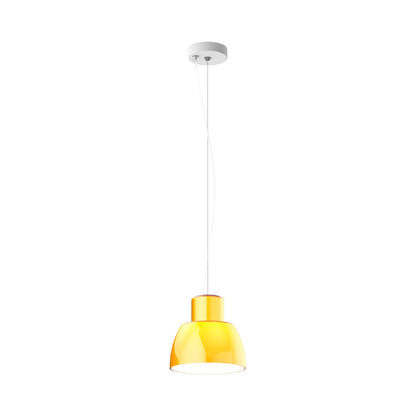 Lorosae Pendant Light in Sorrento Yellow (7.9-Inch).