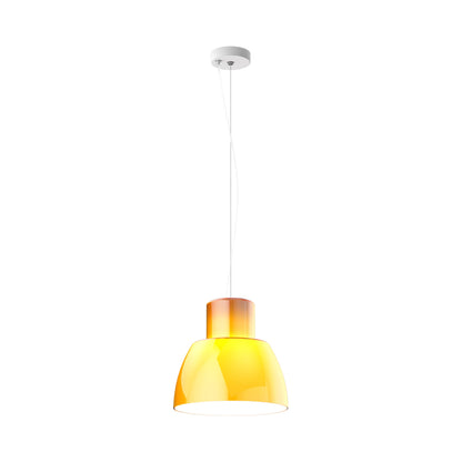 Lorosae Pendant Light in Sorrento Yellow (11.8-Inch).