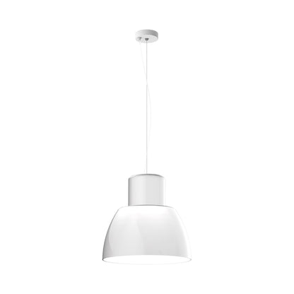 Lorosae Pendant Light in Jasmine White (15.7-Inch).