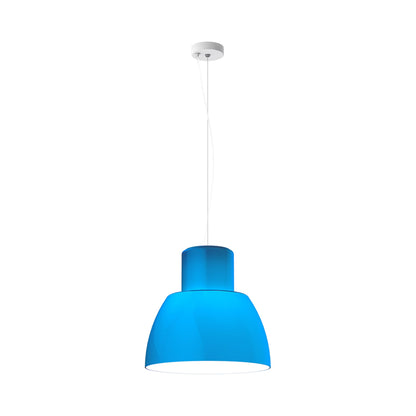 Lorosae Pendant Light in Ocean Blue (15.7-Inch).