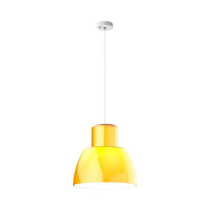 Lorosae Pendant Light in Sorrento Yellow (15.7-Inch).