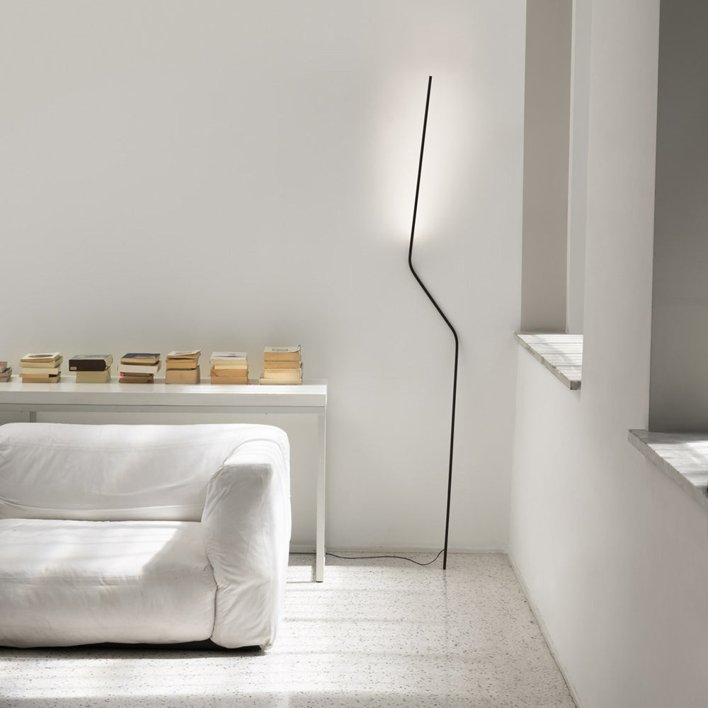 Neo LED Floor Lamp in living room.
