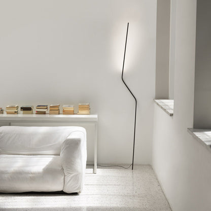 Neo LED Floor Lamp in living room.