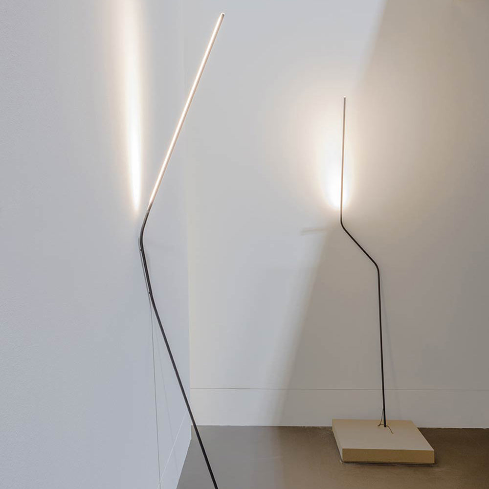 Neo LED Floor Lamp in living room.